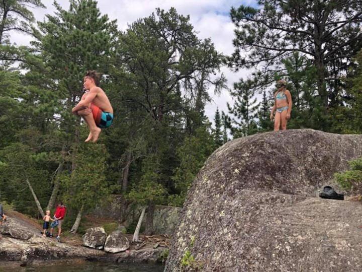 Muskie Bay Resort Nestor Falls Eksteriør bilde